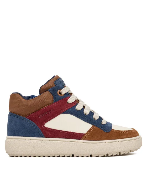 Sneakersy Geox J Theleven J46LDC 05422 C1MD6 M Brązowy