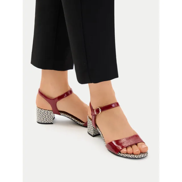 Sandały Tamaris 1-28249-42 Czerwony