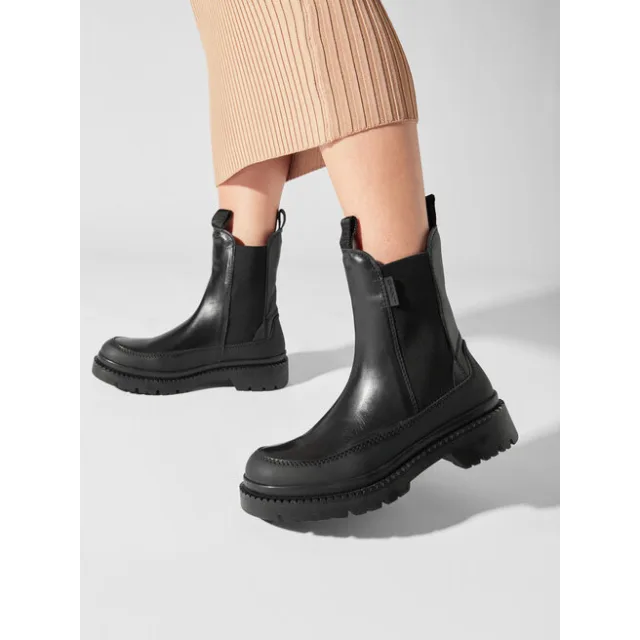 Sztyblety Gant Prepnovo Chelsea Boot 27551396 Czarny