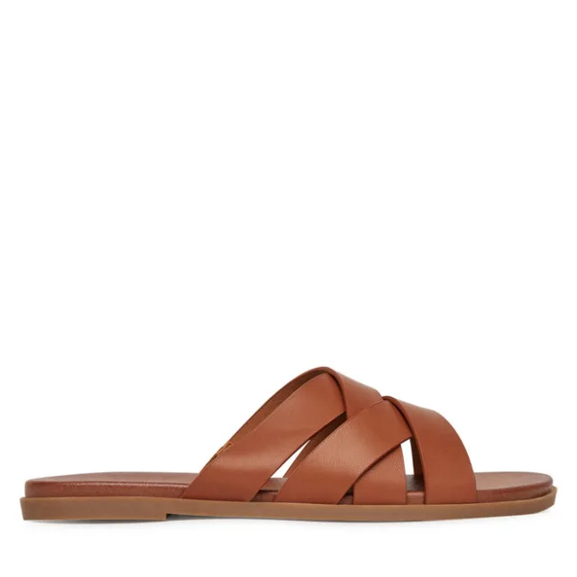 Klapki Clara Barson WS2520-03 Brązowy