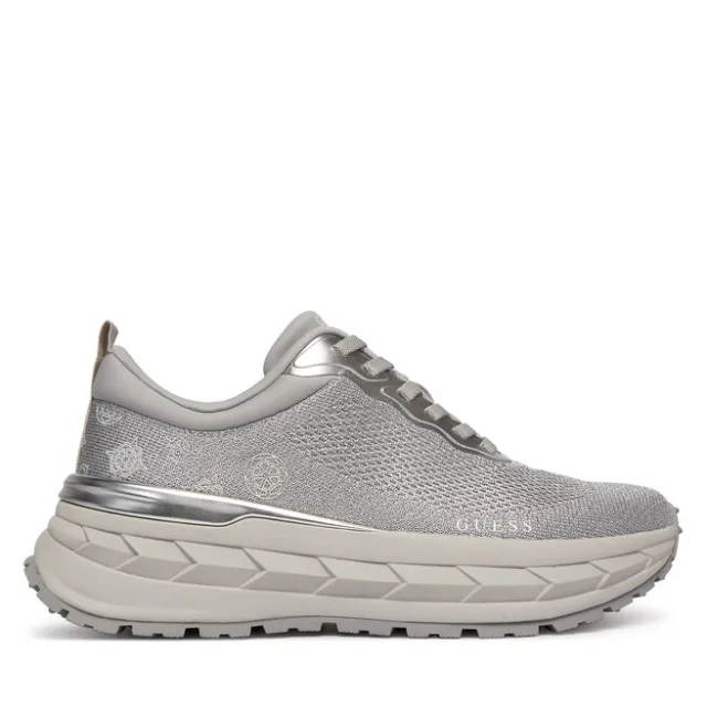 Sneakersy Guess FLPRN3 FAB12 Srebrny
