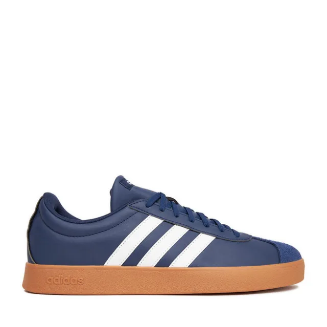 Sneakersy adidas VL COURT BASE JR2212 Granatowy