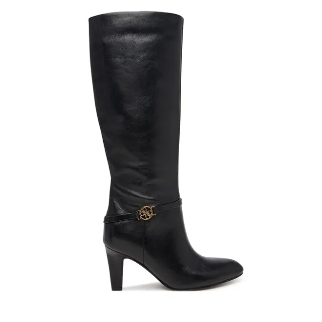 Kozaki Guess FLFOAT LEA11 Czarny