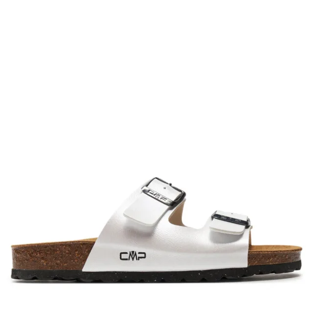Klapki CMP Thalitha Wmn Slipper 3Q91016 Biały