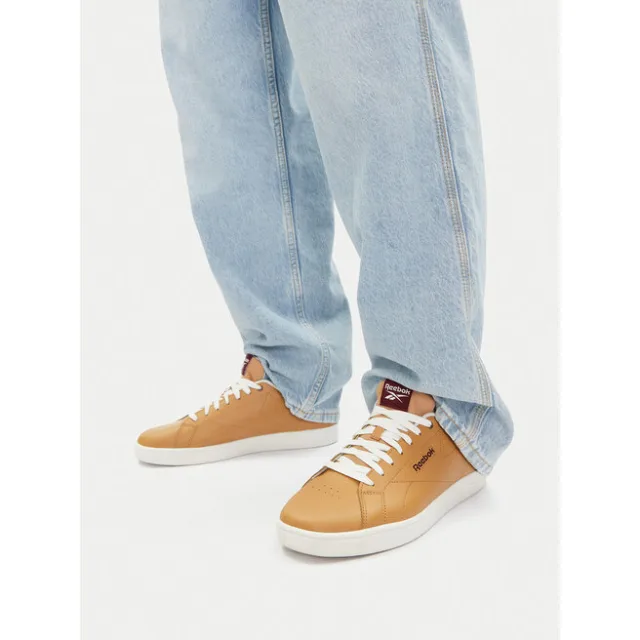 Sneakersy Reebok CEO- COURT CLEAN 100230434 Brązowy