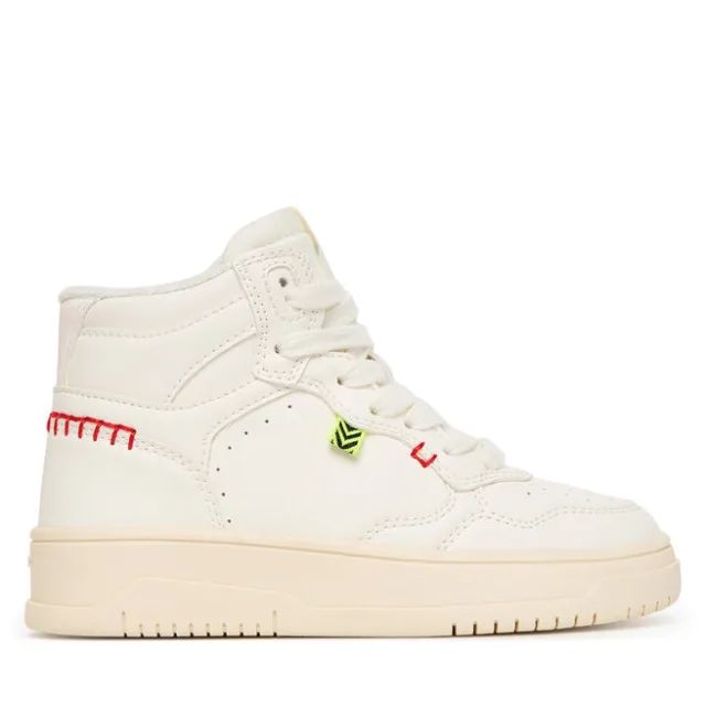 Sneakersy Geox J Lestrella J56NLA 000BC C1000 S Biały