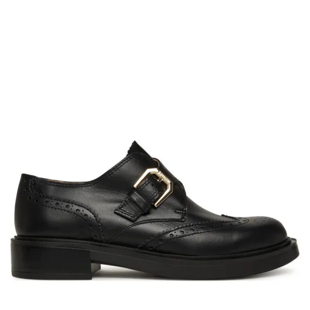 Półbuty Pollini SA10263G0NTC0000 Czarny