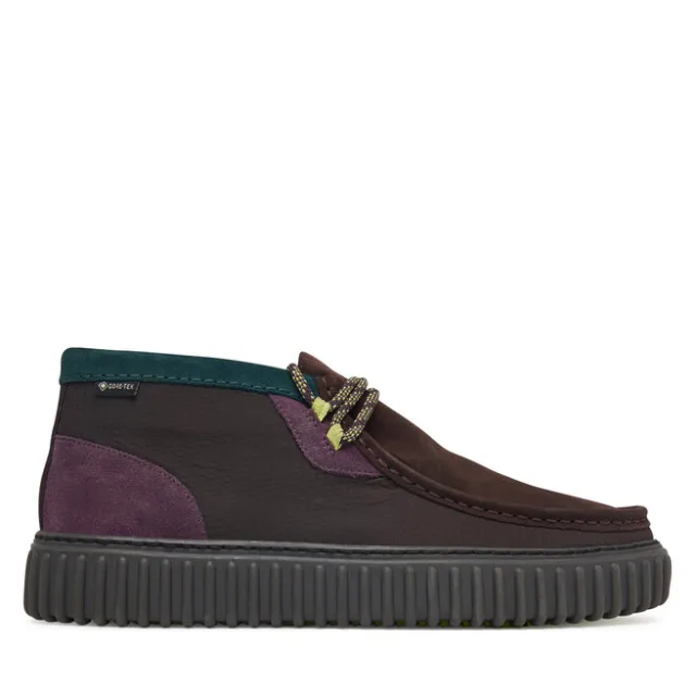 Półbuty Clarks Torhill Hi GTX GORE-TEX 26327980 Brązowy