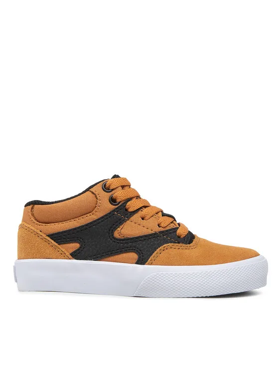 Sneakersy DC Shoes Kalis Vulc Mid ADBS300367 Żółty