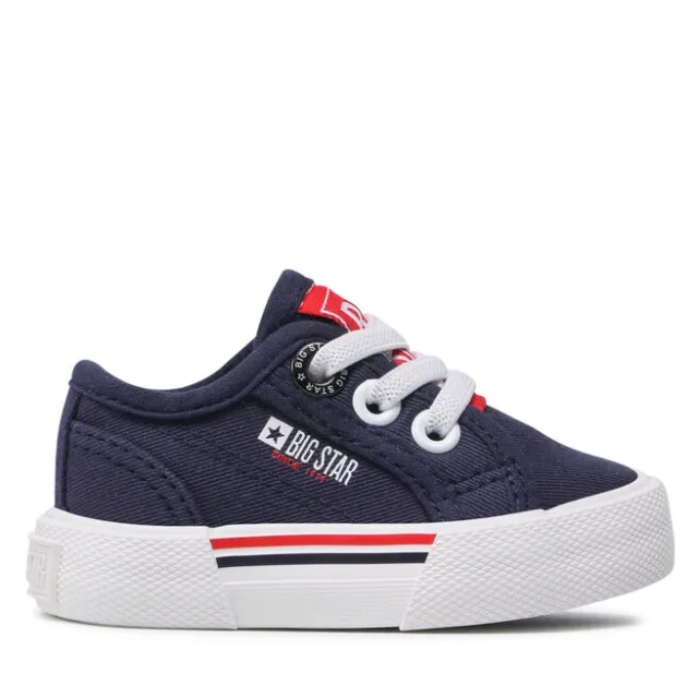 Tenisówki Big Star Shoes JJ374163 Granatowy