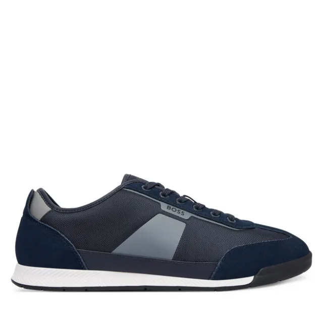 Sneakersy BOSS Nitan 50557886 Granatowy
