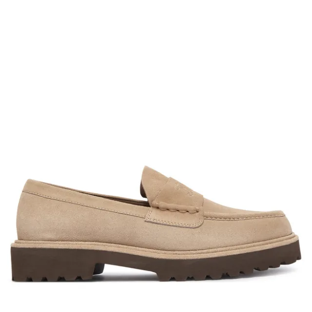 Loafersy Max Mara Afelio 2624526032600 Beżowy
