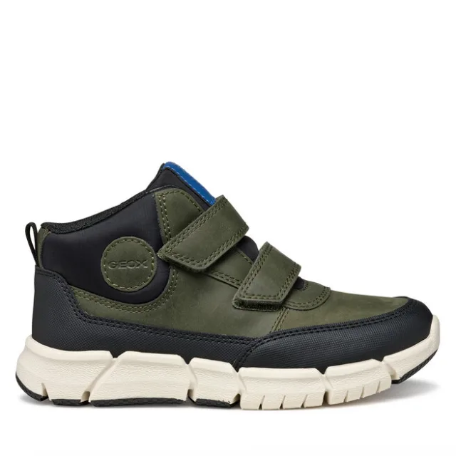 Trzewiki Geox J Flexyper J569BA 0ME32 C3009 D Khaki