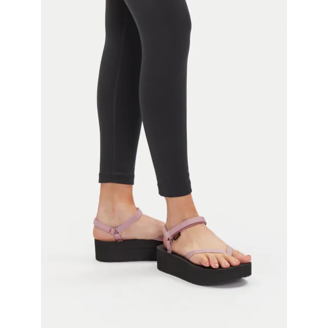 Sandały Teva Flatform Slim 1164630 Różowy