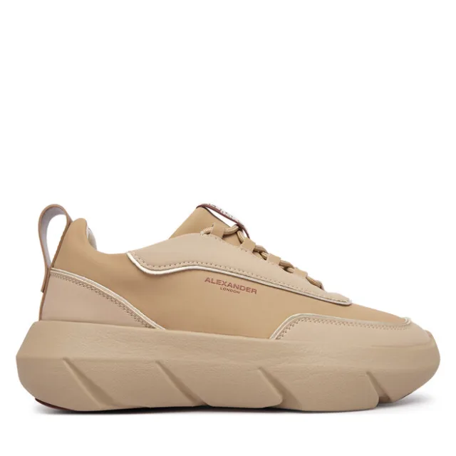 Sneakersy Alexander Smith ALBEEPW-9655 Beżowy