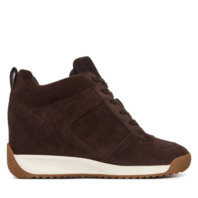 Sneakersy MICHAEL Michael Kors 43F6NKFS1S Brązowy ciemny