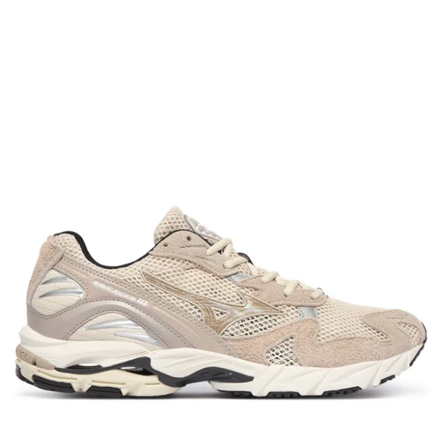 Sneakersy Mizuno Wave Rider 10 'Suede' D1GA2611 Beżowy