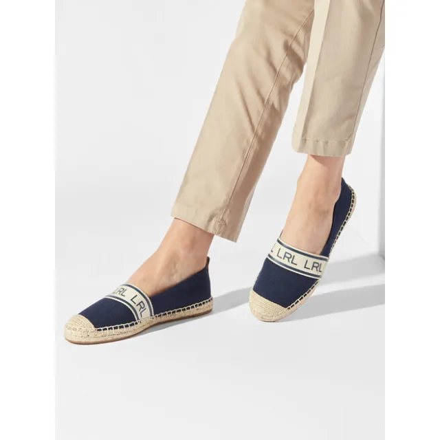 Espadryle Lauren Ralph Lauren Caylee II 802891448001 Granatowy