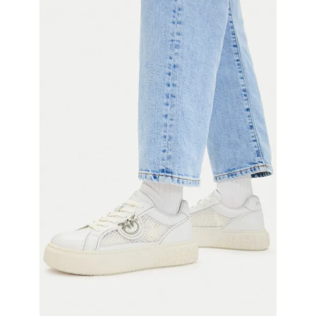 Sneakersy PINKO Yoko 33 SS0181 Biały