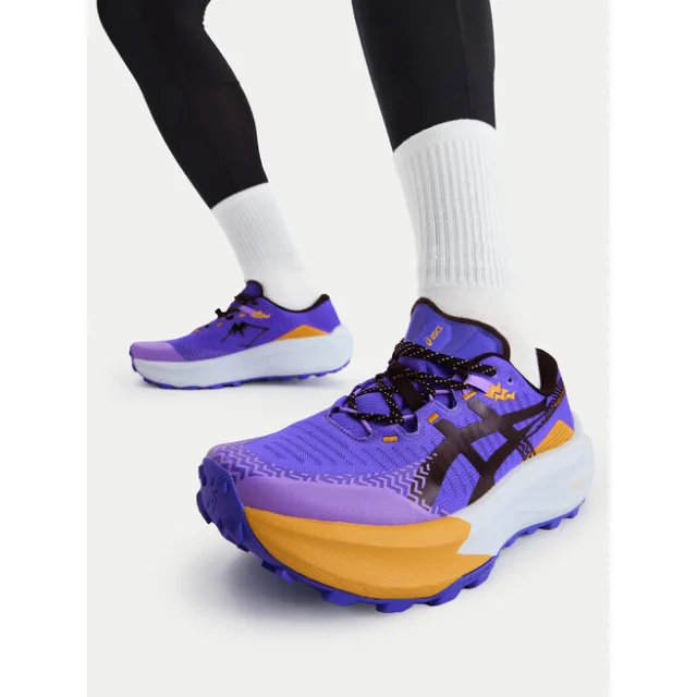 Buty do biegania Asics Trabuco Max 5 1011C164 Niebieski