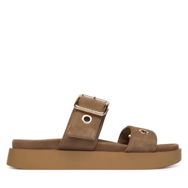 Klapki Inuikii Tilda Buckle 1004.003.0631 Beżowy