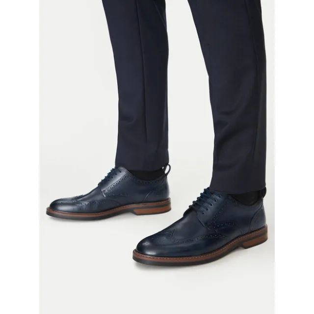 Półbuty Clarks Aldwin Limit 26178471 Granatowy