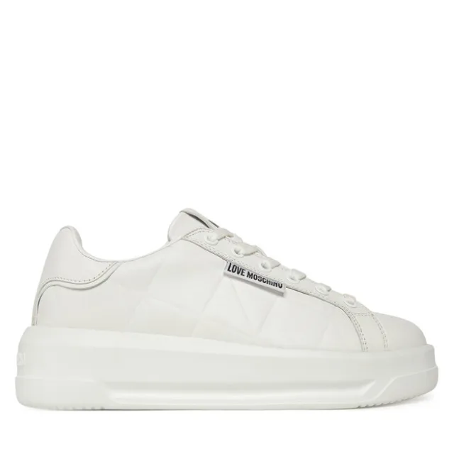 Sneakersy LOVE MOSCHINO JA15335G0NIEC10A Biały