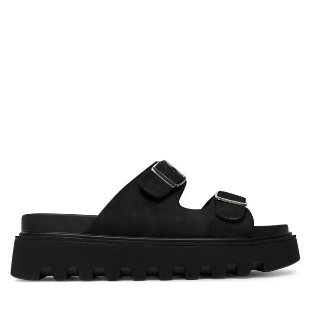 Klapki DeeZee HY86009-19 Czarny