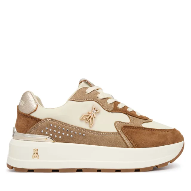 Sneakersy Patrizia Pepe PJ419.22 Kremowy