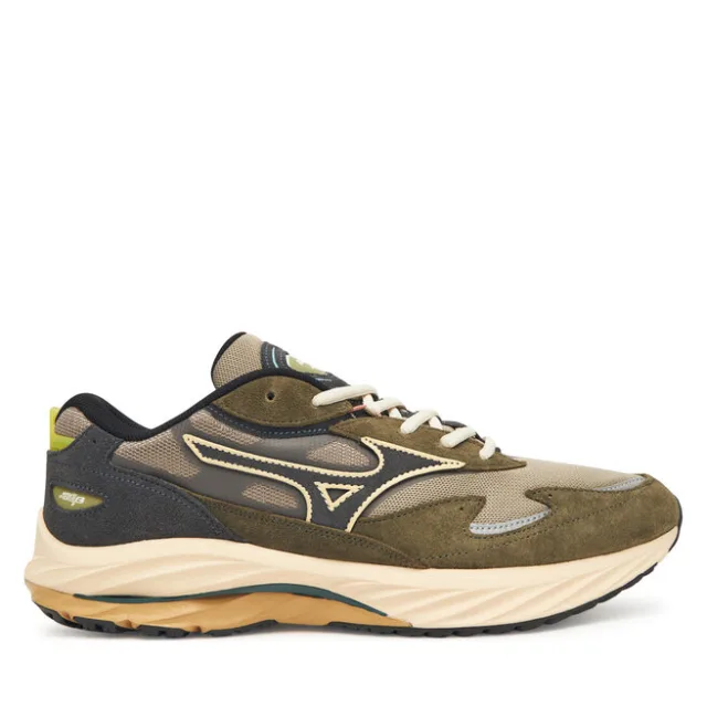 Sneakersy Mizuno Wave Rider ß D1GA3309 Brązowy
