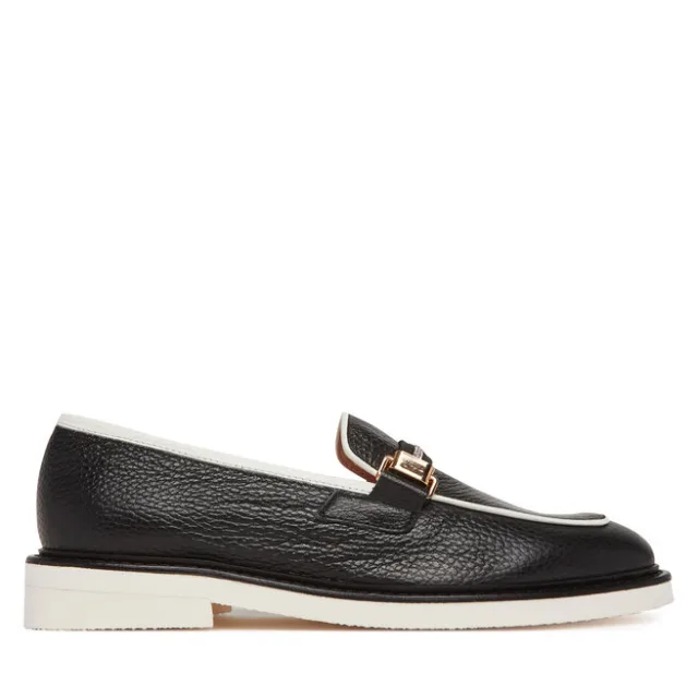 Loafersy Pollini SA10063G1MTD100A Czarny