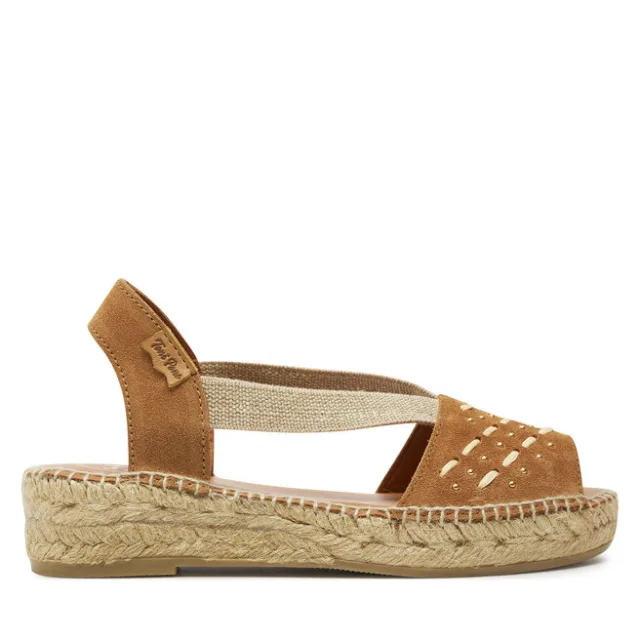 Espadryle Toni Pons Edith Brązowy