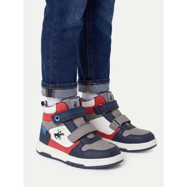 Sneakersy Beverly Hills Polo Club EO-BHPC-81992-001 Granatowy
