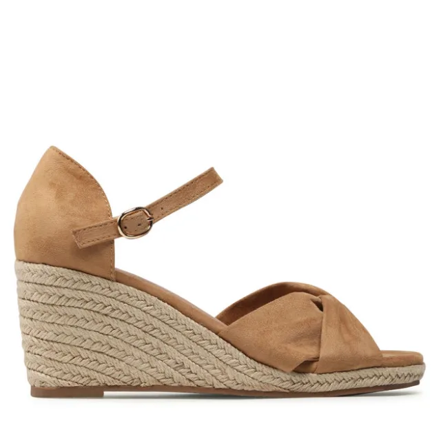 Espadryle Clara Barson WSS20524-01 Brązowy
