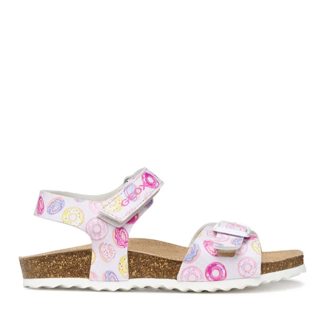 Sandały Geox J Adriel Girl J028MC 00004 C1Z8D M Różowy