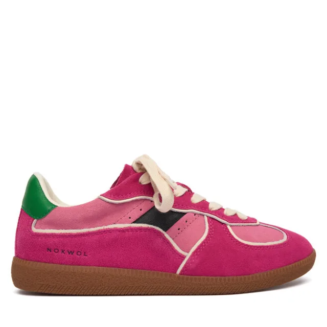 Sneakersy Nokwol August Różowy