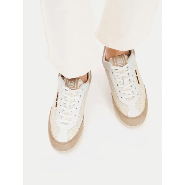 Sneakersy MICHAEL Michael Kors 43T6NOFS1B Beżowy