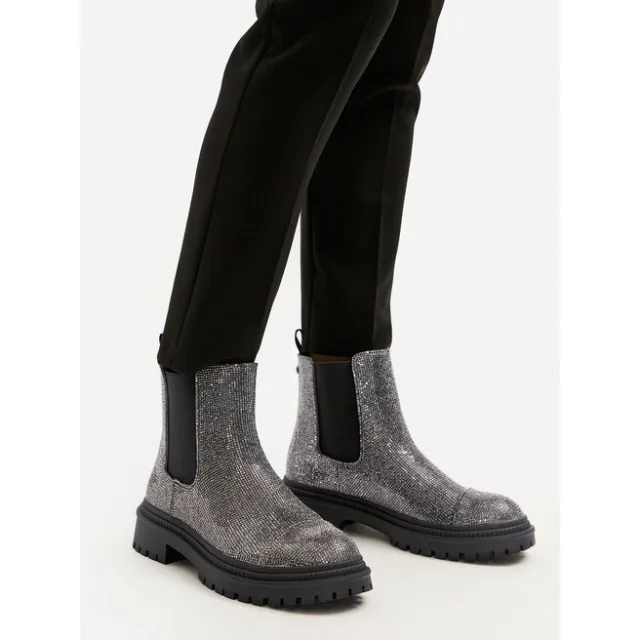 Sztyblety Steve Madden Moonlit SM11003468 Srebrny