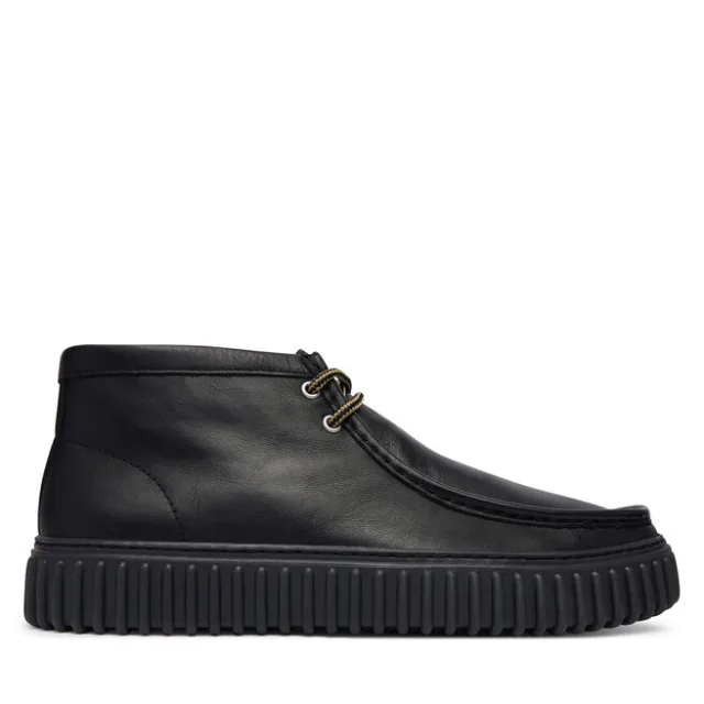 Trzewiki Clarks Torhill Hi 26178264 Czarny