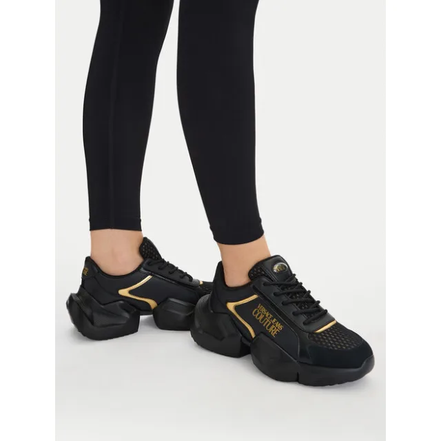 Sneakersy Versace Jeans Couture 80VA3SU3 ZPB78 G89 Czarny