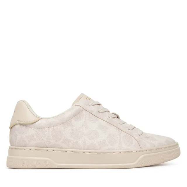 Sneakersy Coach CCN67 Écru