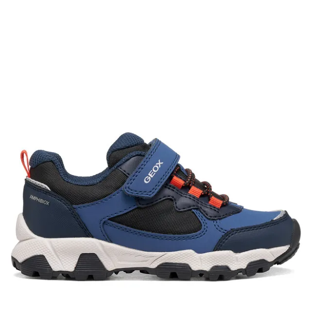 Sneakersy Geox J Magnetar Boy B Abx J463ZB 050FU C4277 M Niebieski