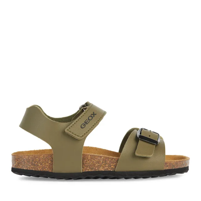 Sandały Geox J Ghita Boy J028LB 000BC C3704 M Zielony