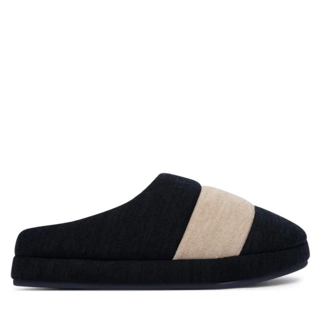 Kapcie Tommy Hilfiger Flag House Shoe FM0FM06016 Granatowy