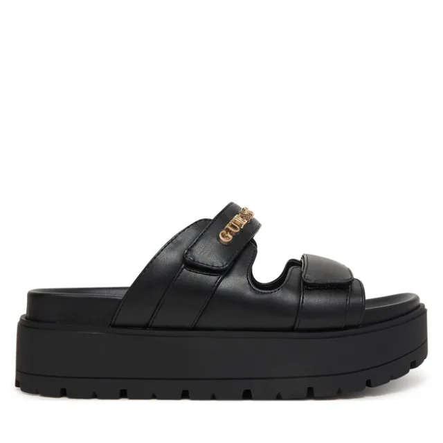 Klapki Guess FLJFAX ELE03 Czarny
