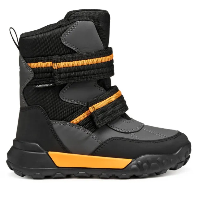 Śniegowce Geox J Trekkyup B Abx J56MBB 050FU C0036 M Szary