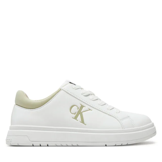 Sneakersy Calvin Klein Jeans Low Cut Lace-Up Sneaker V3X9-81058-1464 S Biały