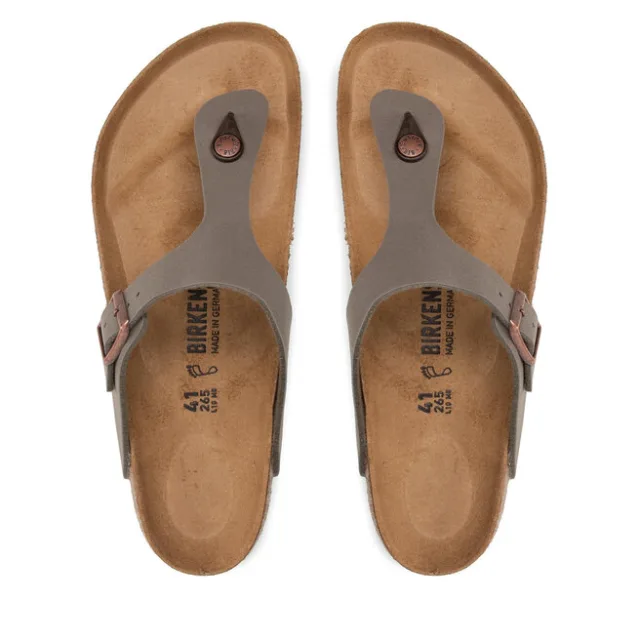 Japonki Birkenstock Gizeh 0043391 Szary