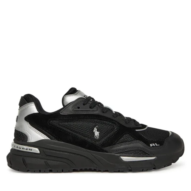 Sneakersy Polo Ralph Lauren 809967886001 Czarny