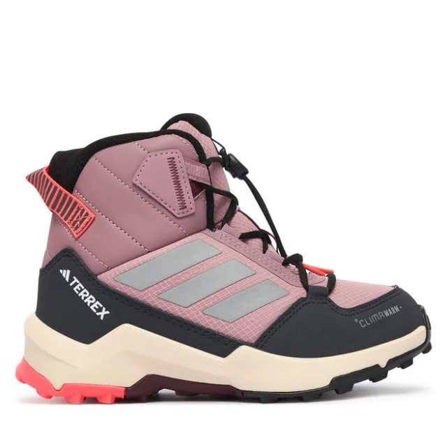 Trekkingi adidas Terrex Ax4R Mid Climawarm+ Hiking Shoes Kids KI5824 Różowy